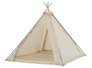 Tentes de camping familiales en gros d'usine Tente indienne en tissu Oxford 