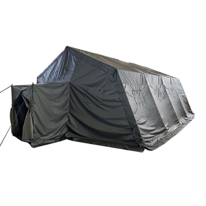 Les militaires extérieurs ont adapté le vert d'herbe aux besoins du client de 20 hommes grande tente militaire générale de 20 hommes grande tente